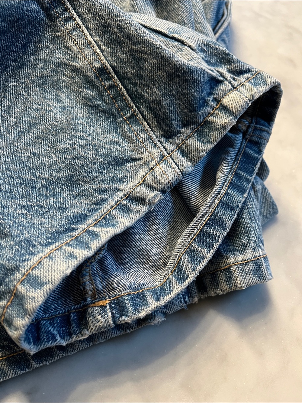 Free people we the free good luck barrel jeans. Ultra light beam. 26. - Picture 8 of 8